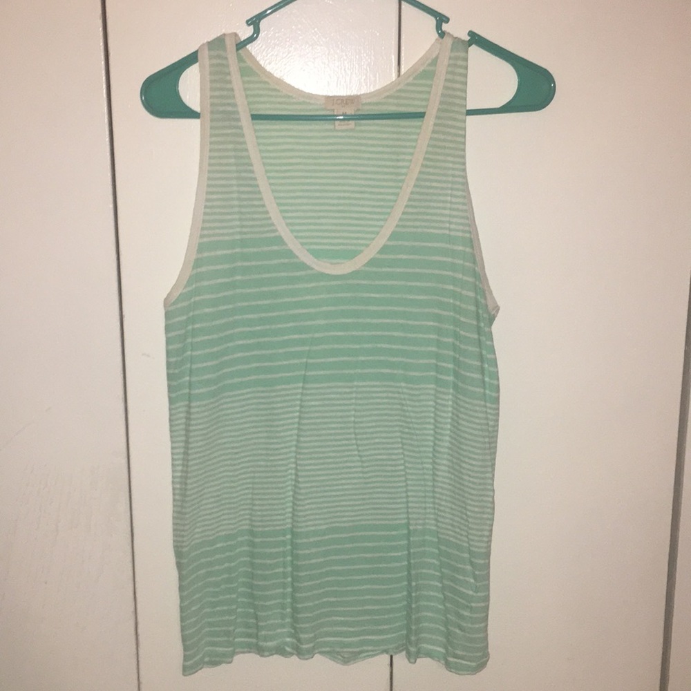 J. Crew striped tank top